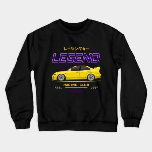 Tuner Yellow EVO V JDM Crewneck Sweatshirt